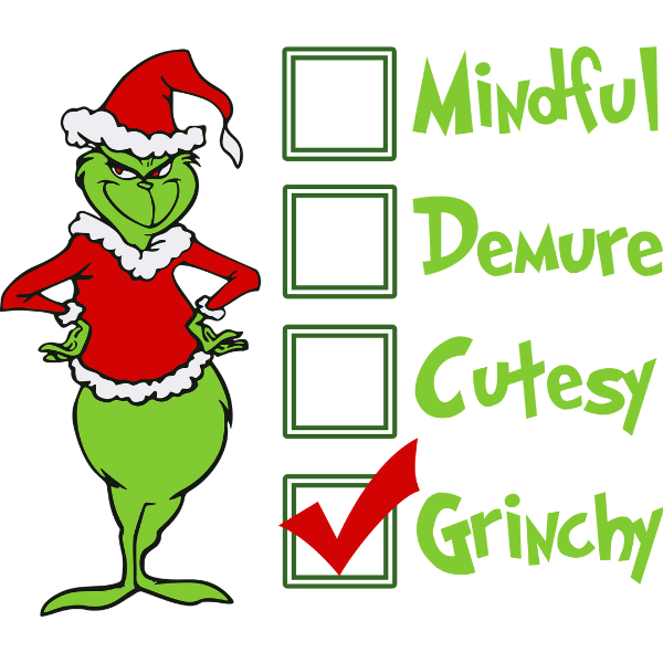 Grinch Christmas Ready to Press DTF Design