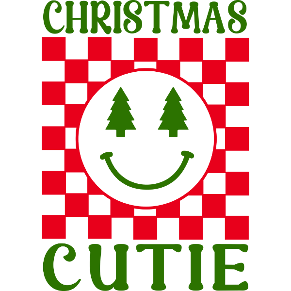 Christmas Cutie - Christmas Ready to Press DTF Design