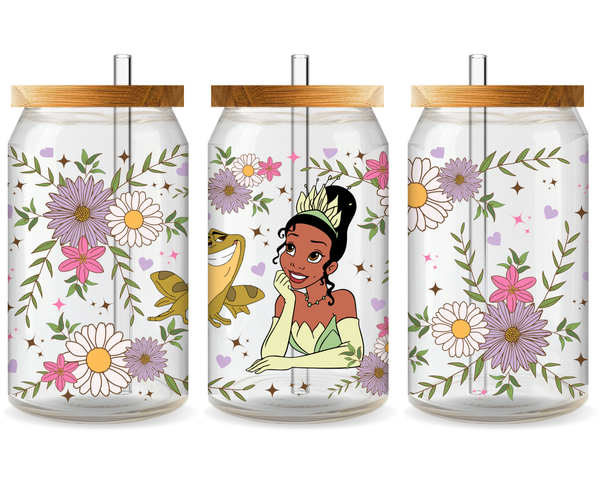 The Princess and the Frog UV DTF Cup Wrap - Ready to Press UV Design