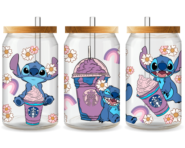 Lilo Starbucks UV DTF Cup Wrap - Ready to Press UV Design