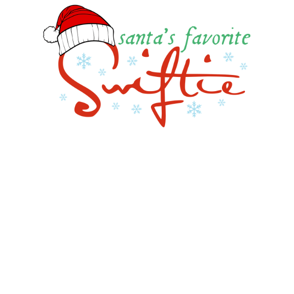 Santa’s Favorite Swiftie - Ready-to-Press DTF Design