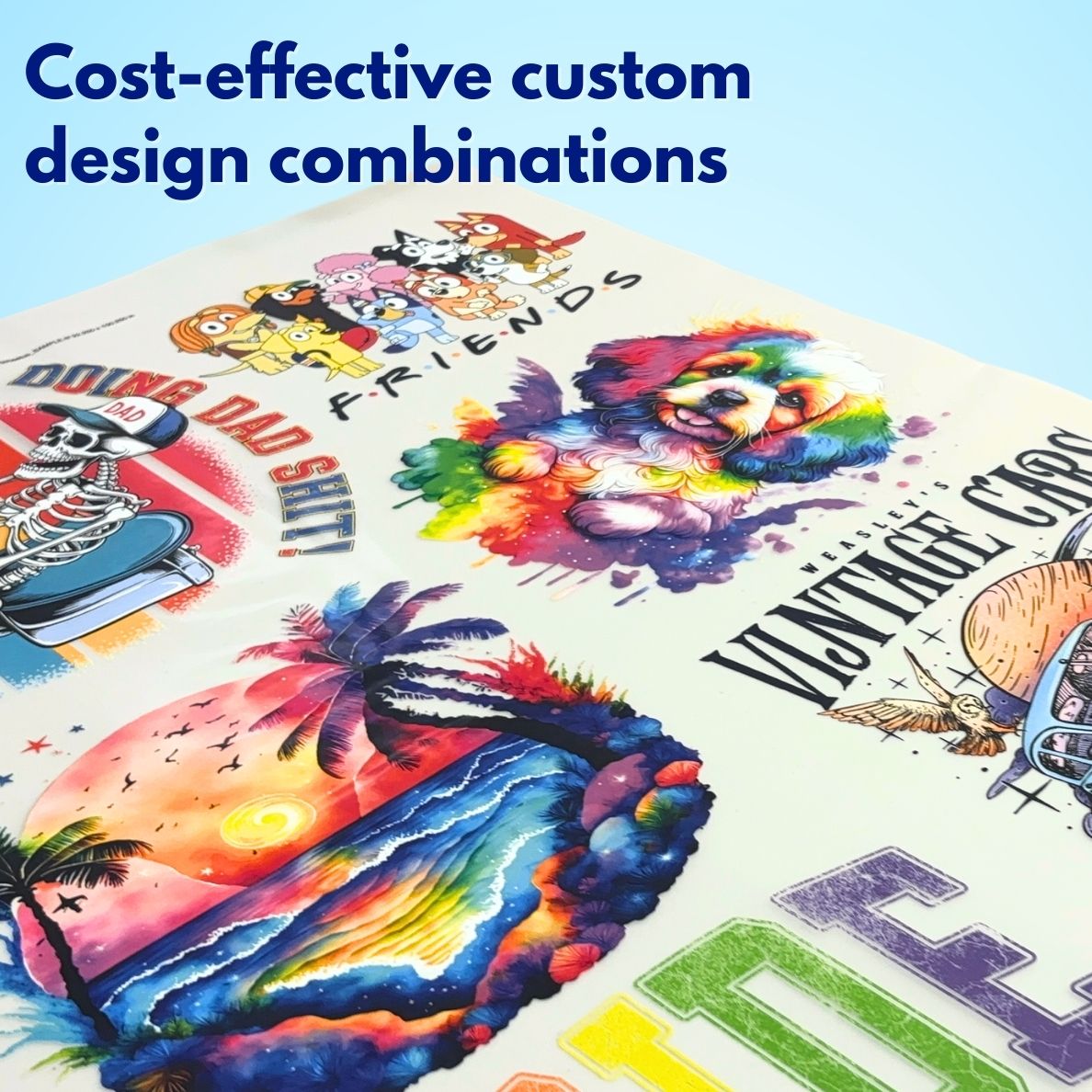 Create Your Own DTF Gang Sheets