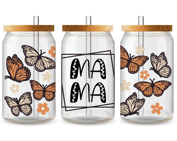 World’s Coolest Mom UV DTF Cup Wrap – Ready to Press UV Design