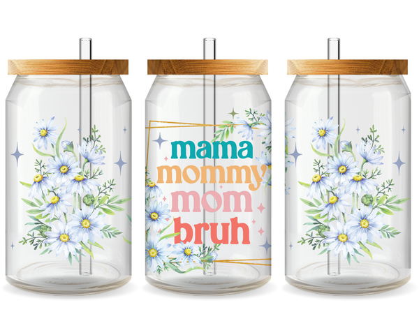 Mom Mode On UV DTF Cup Wrap – Ready to Press UV Design