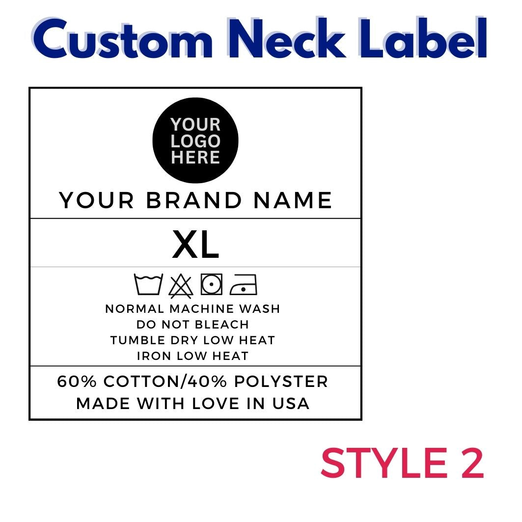 Custom DTF Neck Labels
