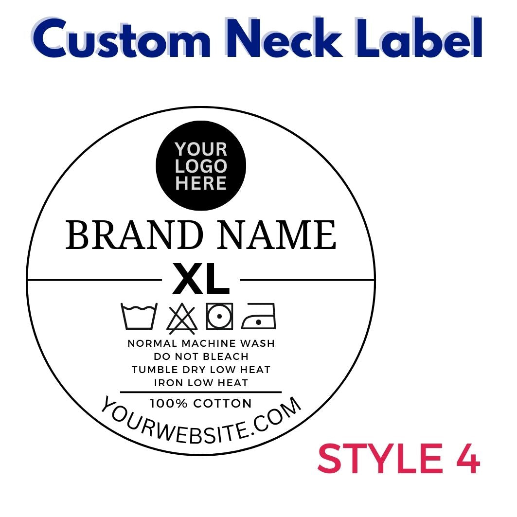 Custom DTF Neck Labels