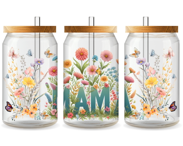 Cheers to Mom UV DTF Cup Wrap – Ready to Press UV Design