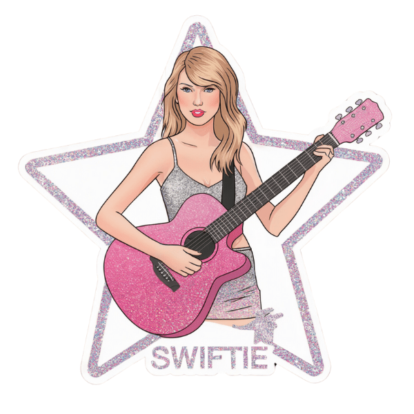 Taylor Swift A Music Icon - Ready to Press DTF Design