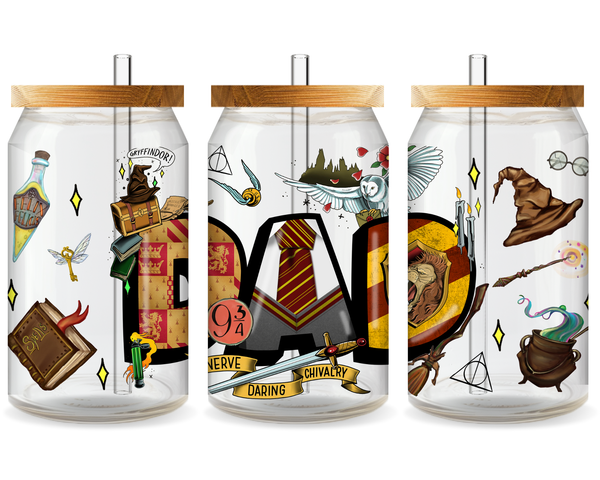 Harry Potter UV DTF Cup Wrap - Ready to Press UV Design