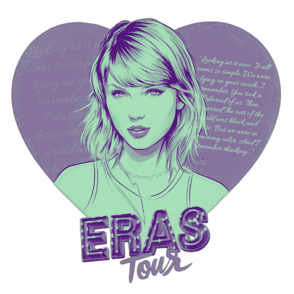 Taylor Swift Eras Tour - Ready to Press DTF Design