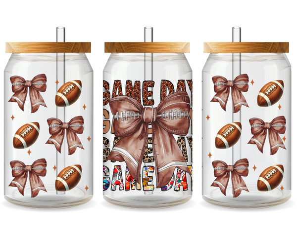 Touchdown for Mom UV DTF Cup Wrap – Ready to Press UV Design