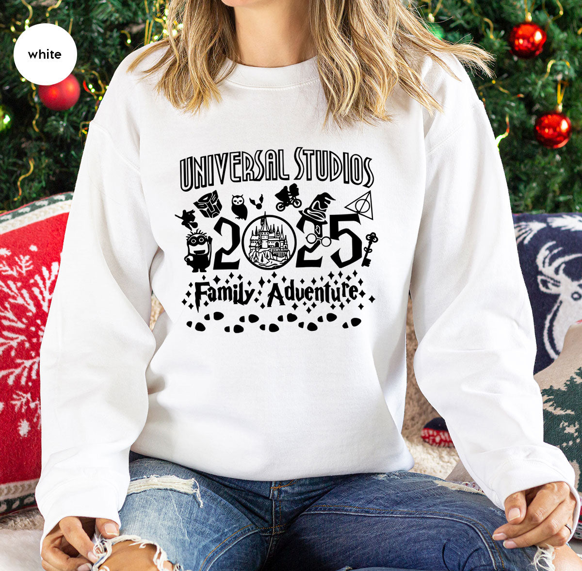 Universal 2025 Family Match Holiday Shirt