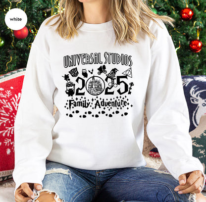 Universal 2025 Family Match Holiday Shirt
