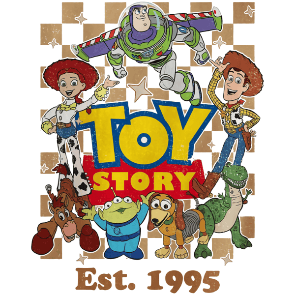 Toy Story Est. 1995 Ready to Press DTF Design