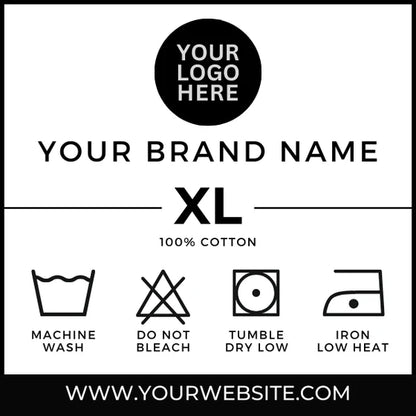 Custom DTF Neck Labels