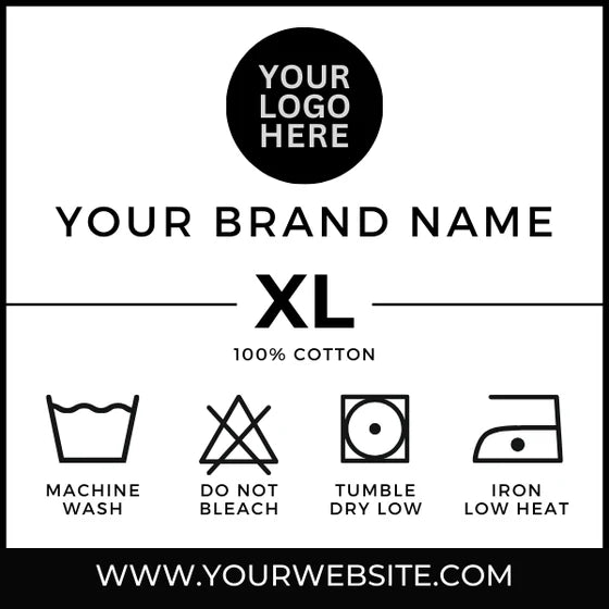 Custom DTF Neck Labels