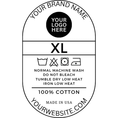 Custom DTF Neck Labels