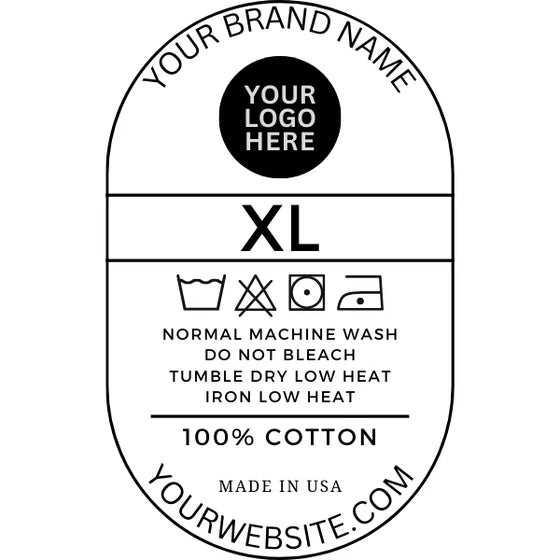 Custom DTF Neck Labels