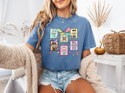 Labubu Ready to Press DTF Prints, Labubu High-Quality Heat Transfer Designs, Affordable DTF Transfers, Labubu Tshirt DTF DV20